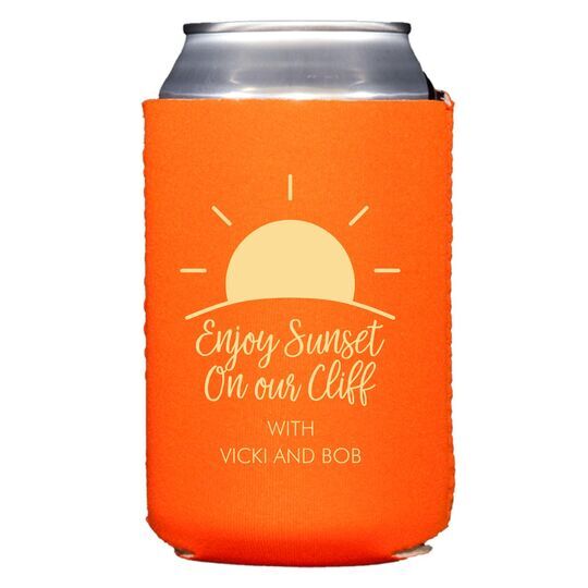 Enjoy Sunset on our Cliff Collapsible Huggers